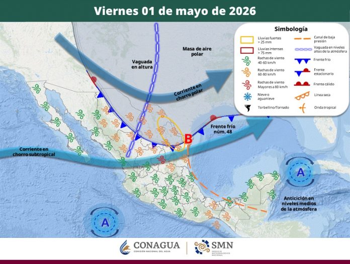 Emiten «Alerta Gris» por próxima llegada de Frente Frío