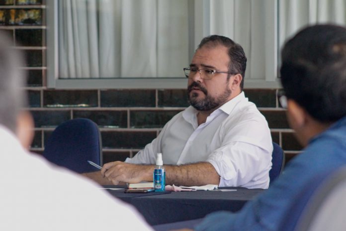 Adrián Naveda, en contra de la instalación de parquímetros en Perote
